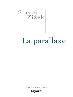 cover image of Parallaxe